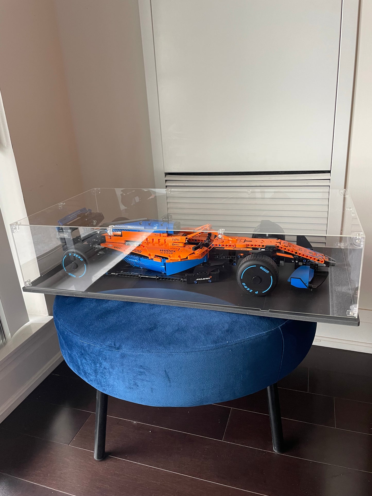 Classic Series | F1 Racing Display Case for LEGO 42141 / 42171 / 42206 / 42207 / 42228 70x30x20cm 27.6x11.8x7.9"