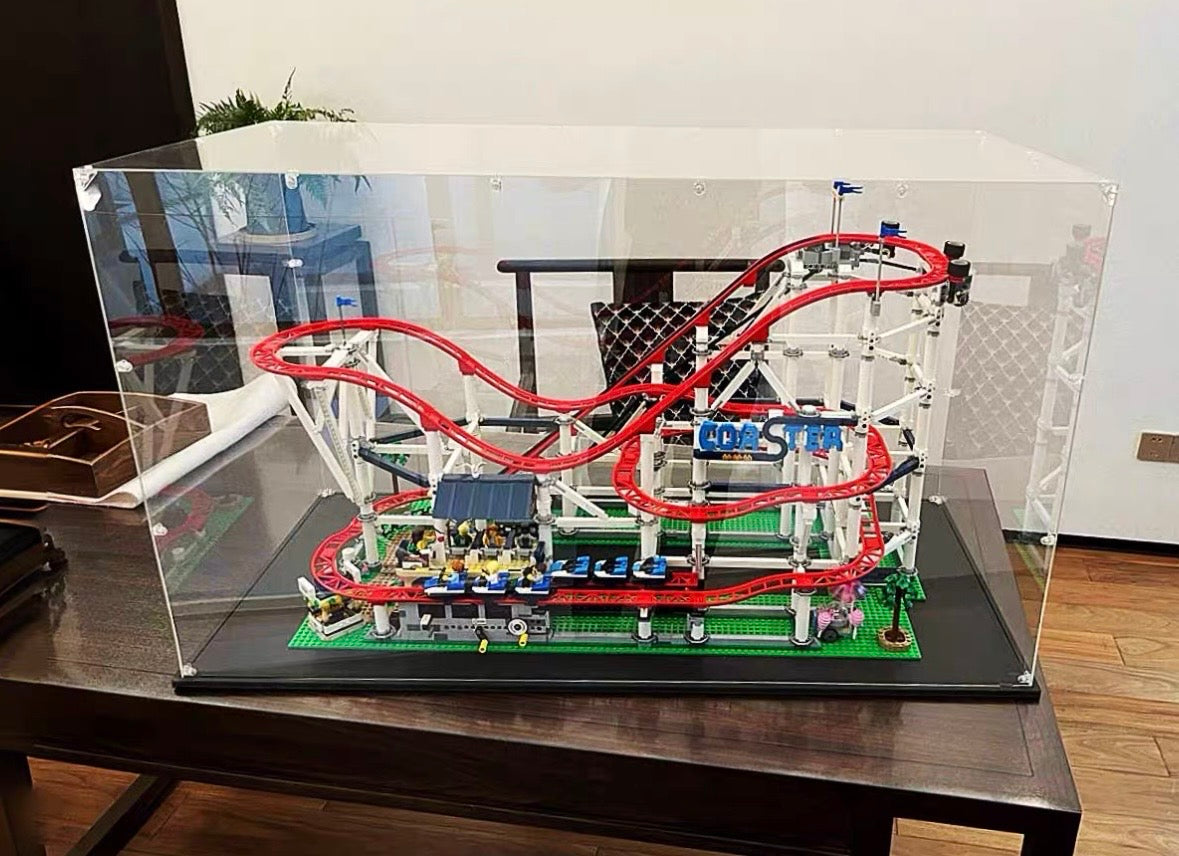 Classic Series | Display Case for LEGO® 10261 Creator Expert Roller Coaster - 98x46x58cm (38.6" x 18.1" x 22.8")